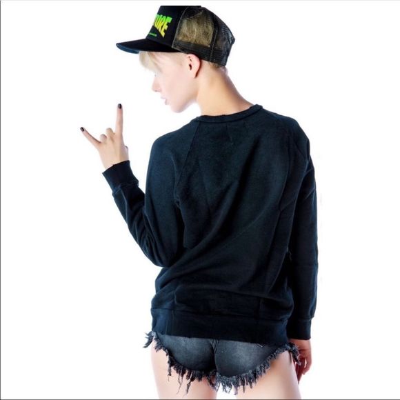 RELISTED 👹 LAST ONE 👺UNIF BURNING WEED ON FIRE RING PENTAGRAM DISTRESSED - Picture 4 of 9